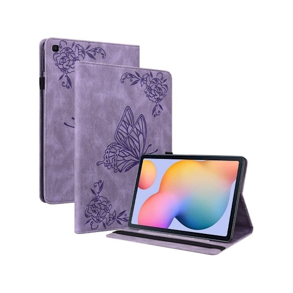 Nettbrettdeksel Samsung Galaxy Tab S6 Lite 10.4 2020 Sm P610/p615 Lilla Sommerfugl