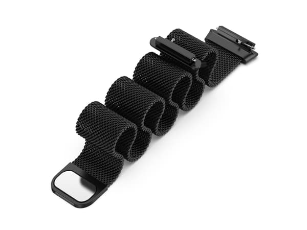 Smartwatch-rem for Huawei Strap 7 Milan magnetisk håndleddsrem (svart)