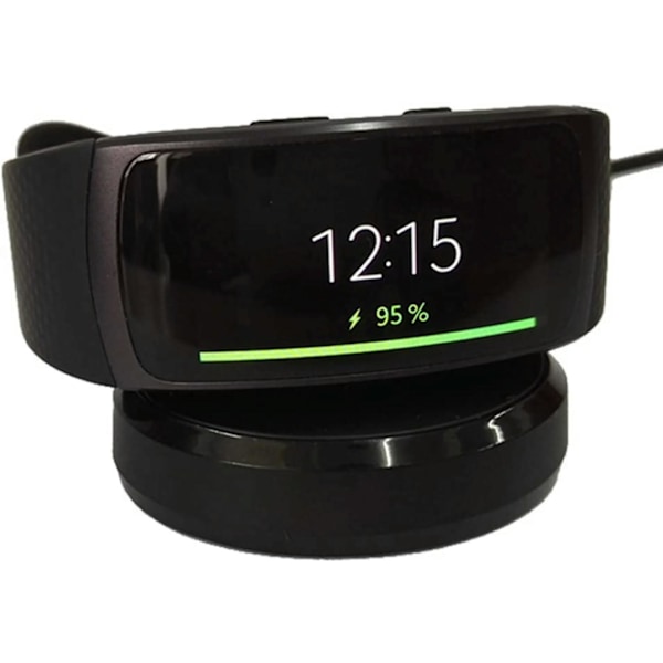 Oplader til Samsung Gear Fit 2 Pro Sm-R365 Smart Watch (Sort)
