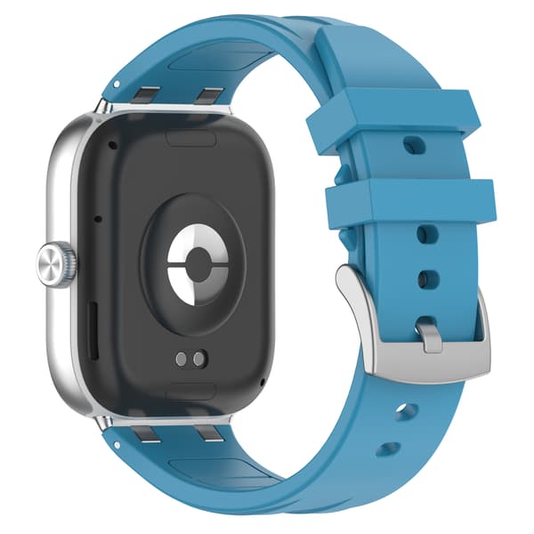 Stropp for Xiaomi Band 9 Pro/Band 8 Pro Solid Farge Silikonstropp (blå)