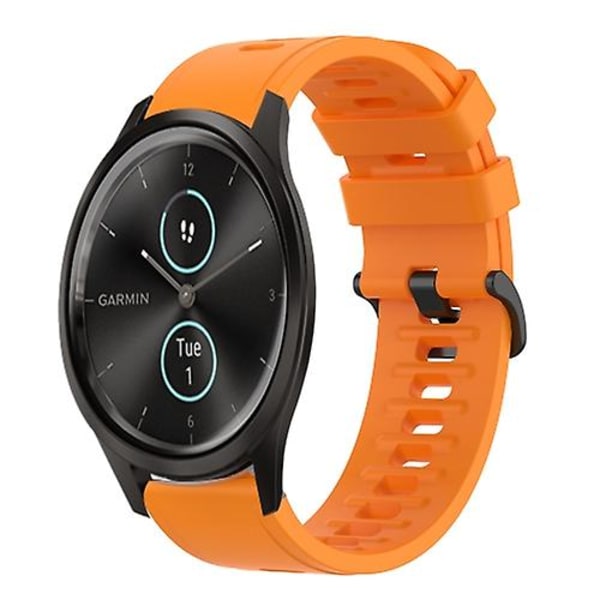Garmin Garminmove Style 20 mm yksivärinen pehmeä watch Orange