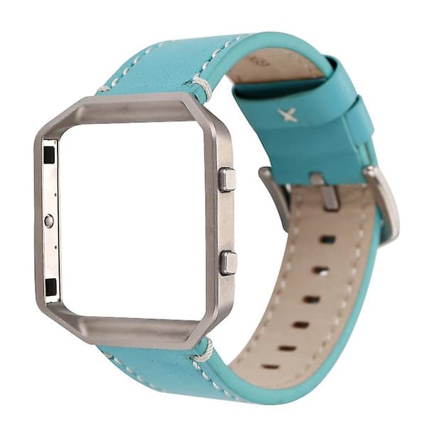Fitbit Blaze Calf Leather Watch Sky Blue