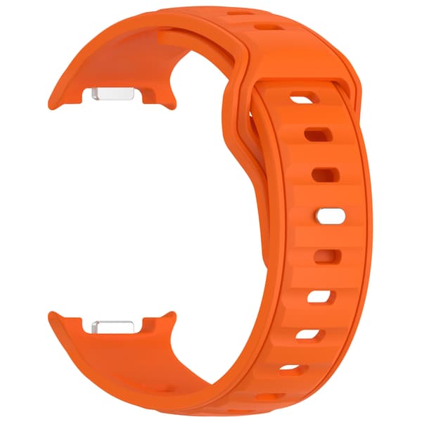 Stropp for Samsung Galaxy Watch 8/Watch 8 Classic ensfarget stropp (Oransje)