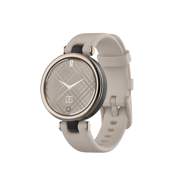 Håndledsrem til -garmin Lily Smart Watch Armbånd 14mm Silikone Armbåndsrem Gray