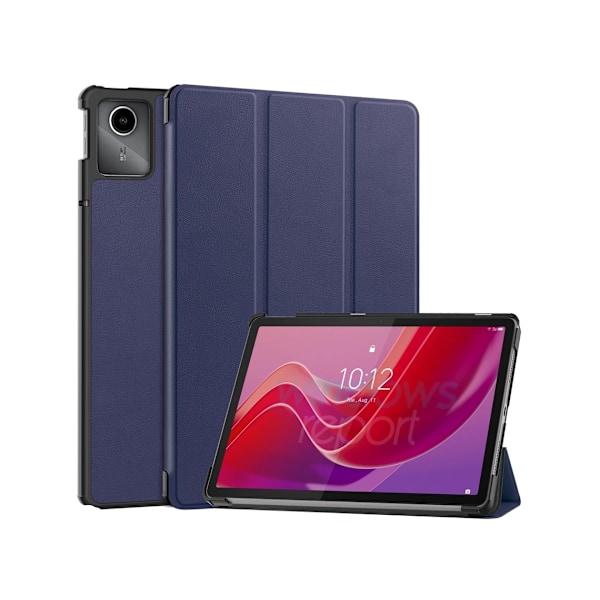 Fodral för Lenovo Tab P11 Tb J606f/pad Plus J607f 11 Trefaldigt Vilande Anti Fall (Blå)