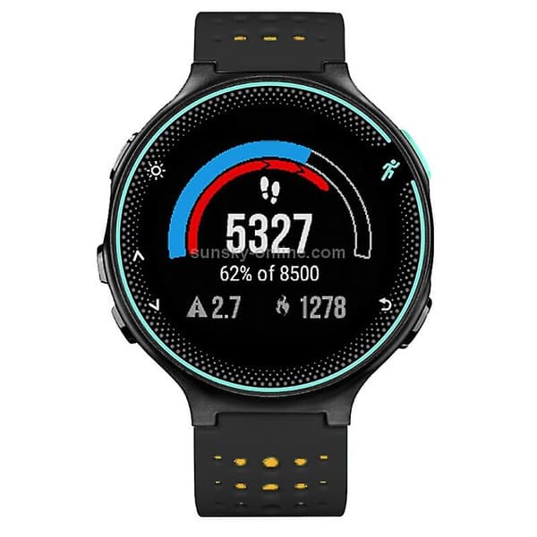 Til Garmin Forerunner 235 tofarvet urrem Black Yellow