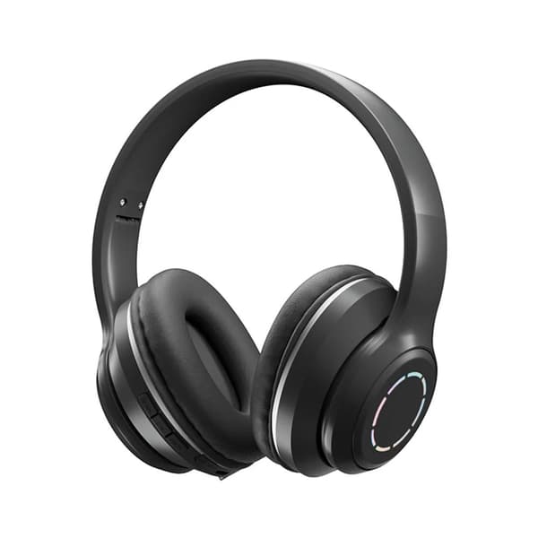 Ægte trådløse Bluetooth-øretelefoner til børn Trådløse Bluetooth-hovedtelefoner Stilfulde søde hovedtelefoner Sort