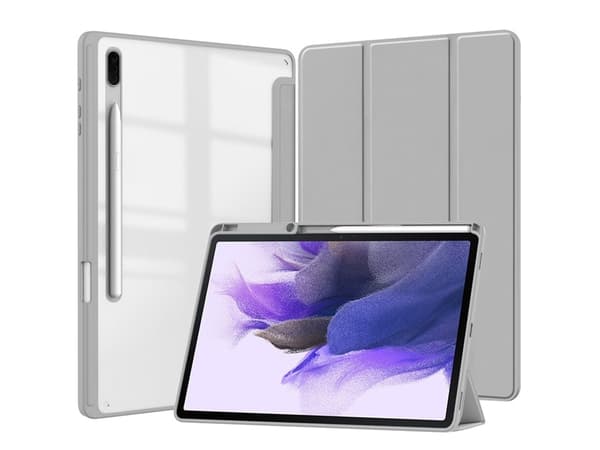 Etui til Samsung Galaxy Tab A9 Plus Akryl Beskyttende Tablet Cover Grå