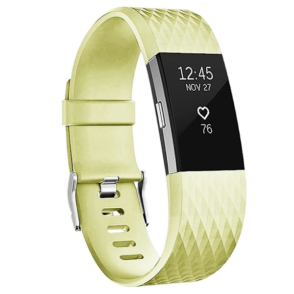 Håndleddsstropp for fitbit charge 2 smart watch tilbehør for fitbit charge 2 smart håndleddsstropp erstatning s Gold S