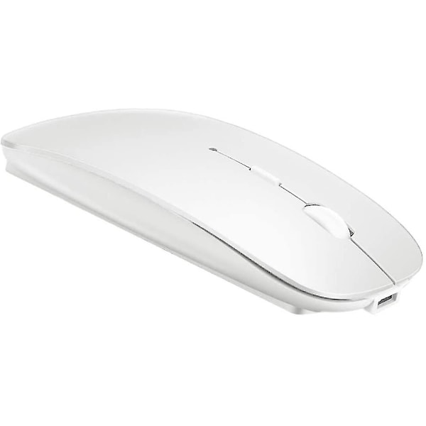 Langaton Bluetooth -hiiri Macbook Pro/macbook Airille/ipad/laptop/imac/pc white