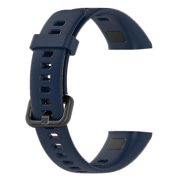 Utskiftbar justerbar silikonklokke til Huawei Watch 4 (ads-b29) Midnight Blue