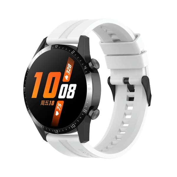 Silikonrem for Huawei Watch Gt 3 42mm White