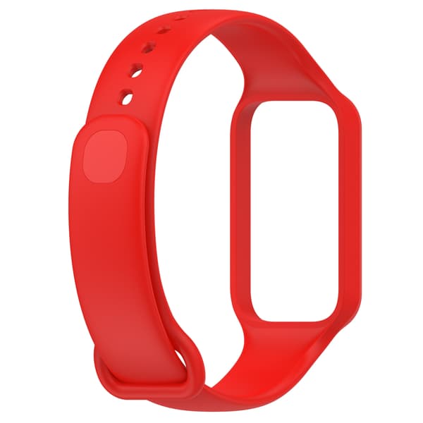 Silikonerem til Xiaomi Band 8 Active/Redmi Band 2 Smartwatch (Rød)
