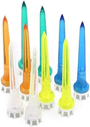 Golf Tees Plastik Simulator Claw - Holdbare Øvelses Tees (24 stk)
