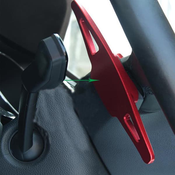 Bilrat Dsg Shifter Extension Shift Paddle Golf 7 7.5 Mk7 Tilbehør Red