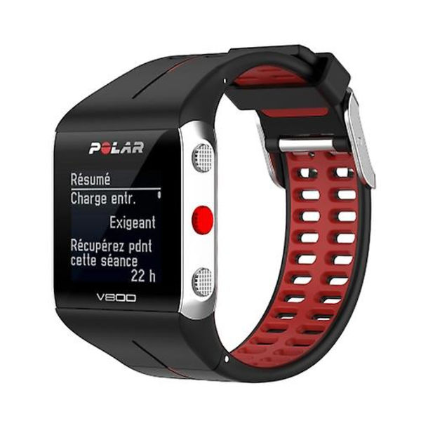 Polar V800 Gps Smart Watch -kelloon Kaksivärinen watch Black-Red
