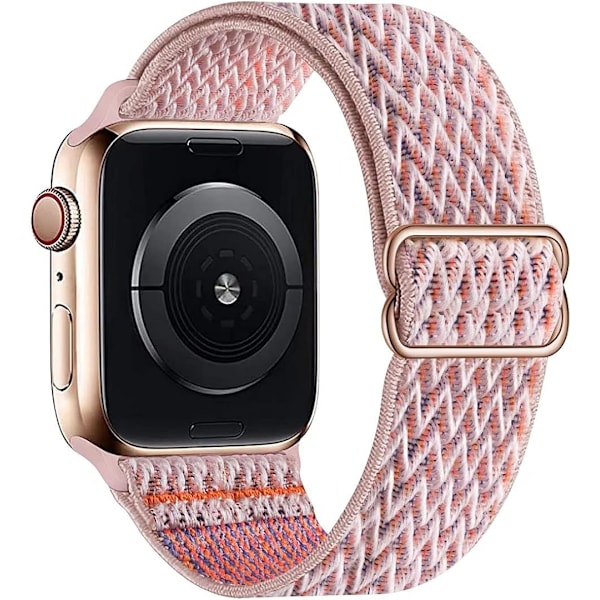 Elastisk Solo Loop-reim kompatibel med Apple Watch-reimer 10 42mm/44mm/45mm