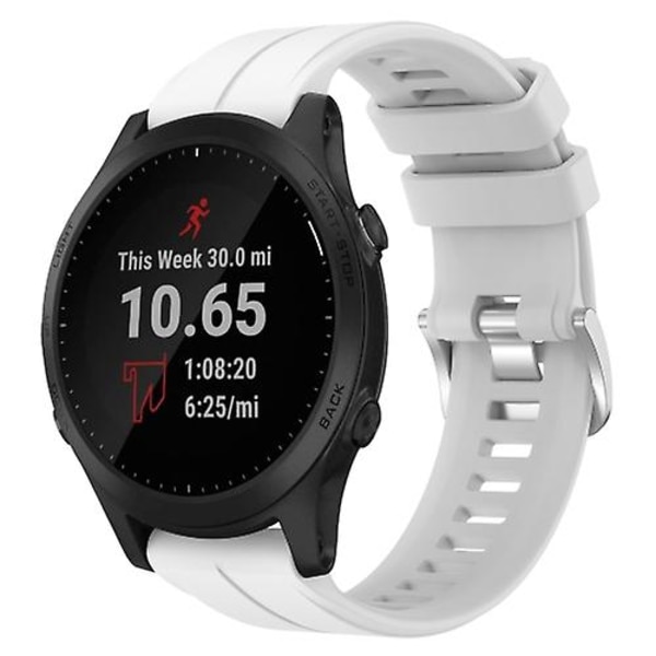 Garmin Forerunner 945 22 mm yksiväriselle watch White