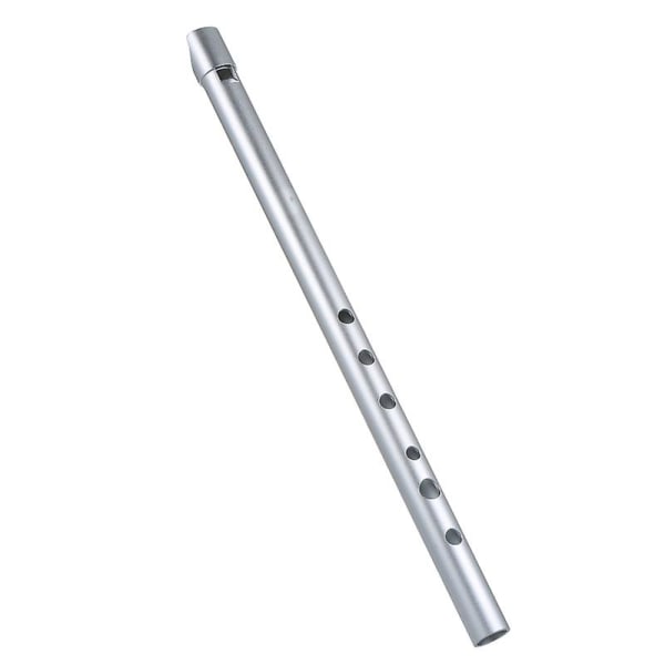 Irish Whistle Traditionell Tin Penny Whistle 6 hål Flöjt Blåsmusikinstrument för nybörjare Medel och experter- Key Of C Key of D