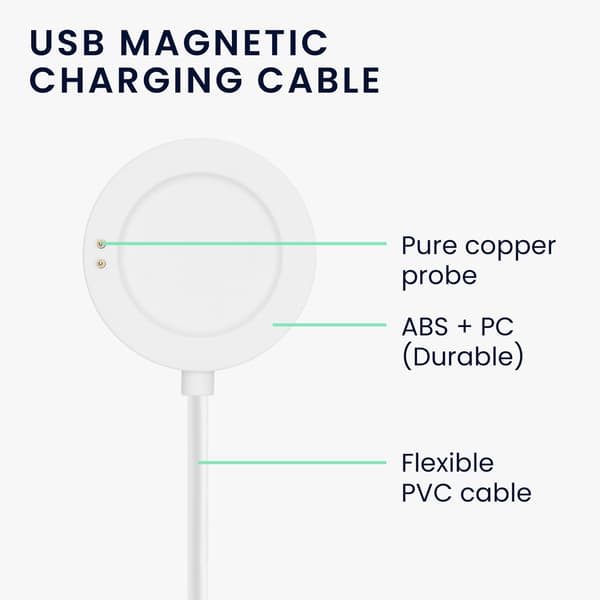 Oplader til Xiaomi Watch S2 42mm 46mm USB-opladerkabel