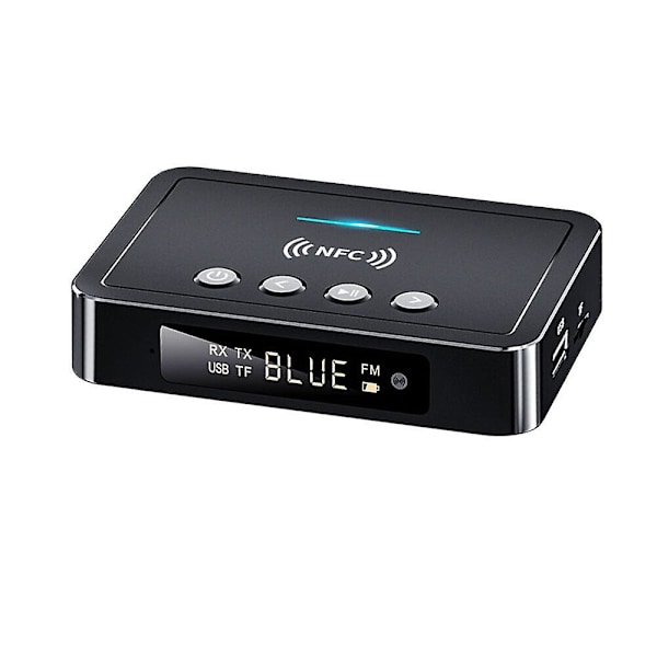 3 i 1 NFC Bluetooth-mottaker 5.0 Bluetooth-sender FM Bluetooth-adapter Bluetooth-kontakt