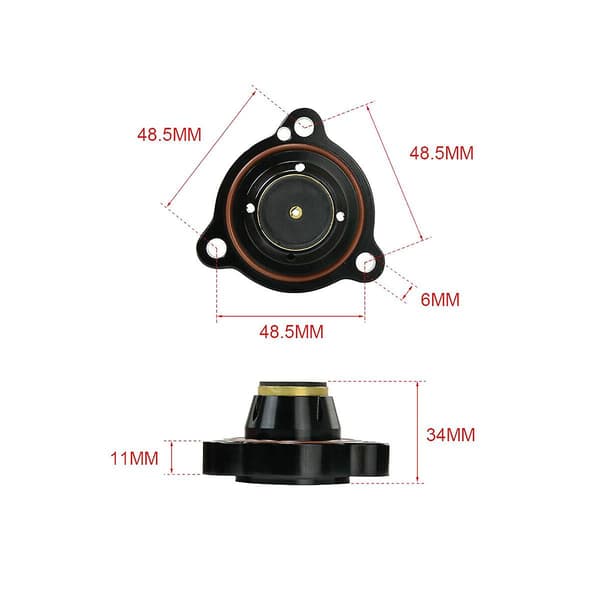 T9351 Blow-off ventil bypass adapter BOV til 2.0T DV FSI MK5 B7