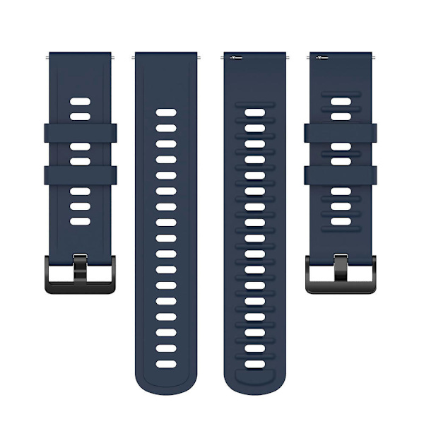 Silikonarmband för Xiaomi Watch S1 Active / Watch Color 2 Midnight Blue