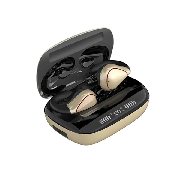 Sann trådlösa Bluetooth-hörlurar T20 Bluetooth 5.0 kompatibla in-ear hörlurar benledning
