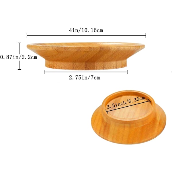 Vinglas Charcuterie Topper, 6 st Trä Vinglas Topper Underlägg, Ornament Ovanför Trä Vinglas Matbrickor, Charcuterie Vinglas Topper,