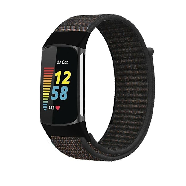 Rem til Fitbit Charge 5 Smart Watch Tilbehør Sports Nylon Loop Armbånd Rem Correa Pulsera til fitbit Charge 5 Band