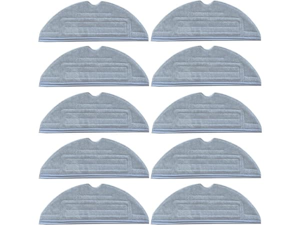 10-pack Moppdynor för Roborock S7/S7 Plus/S7 Maxv/S7 Maxv Ultra
