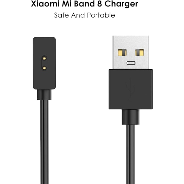 Lader for Xiaomi Mi Band 8 / Redmi Band 2 / Redmi Watch 3 Active / Redmi Watch 4 / Xiaomi Band 8 Pro / Redmi Watch3 Lite