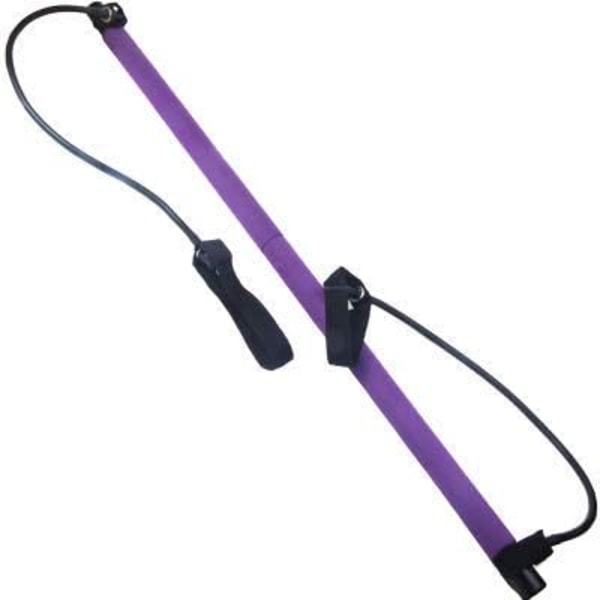 Bodybuilding Yoga Stick Harjoitteluvälineet Voimakuntoon Lihasvoimaharjoitteluun/Painonnostoon/Painonnostoon PURPLE