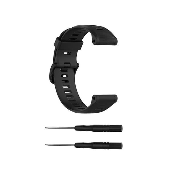 För Garmin Forerunner945 / Fenix5 Plus / Approach S60 Monokrom watch Black
