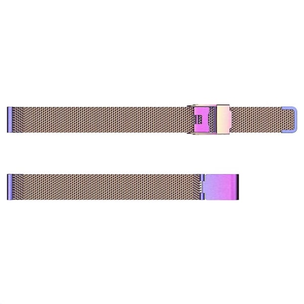 För Fitbit Inspire / Inspire Hr / Ace 2 Double Insurance Buckle Milanese Watch Band Colorful