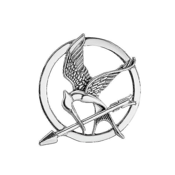 3 färger Hunger Game Mockingbird Retro Punk Brosch Legering Smycken Badge Bästa vän Present Brosch SV