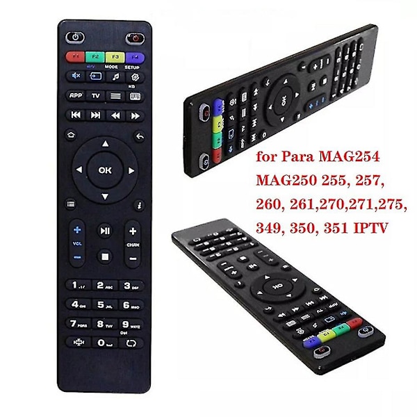 Mag254 TV-boks fjernbetjening til 250 255 260 261 270 271 275 349 350 351 Set Top Box fjernbetjening