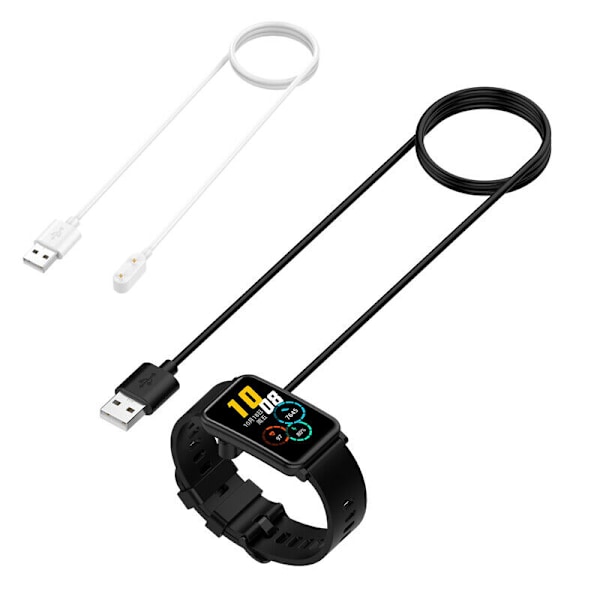 Oplader til Samsung Galaxy Fit 3 Watch (Sm-R390) Sort Magnetisk Opladningskabel