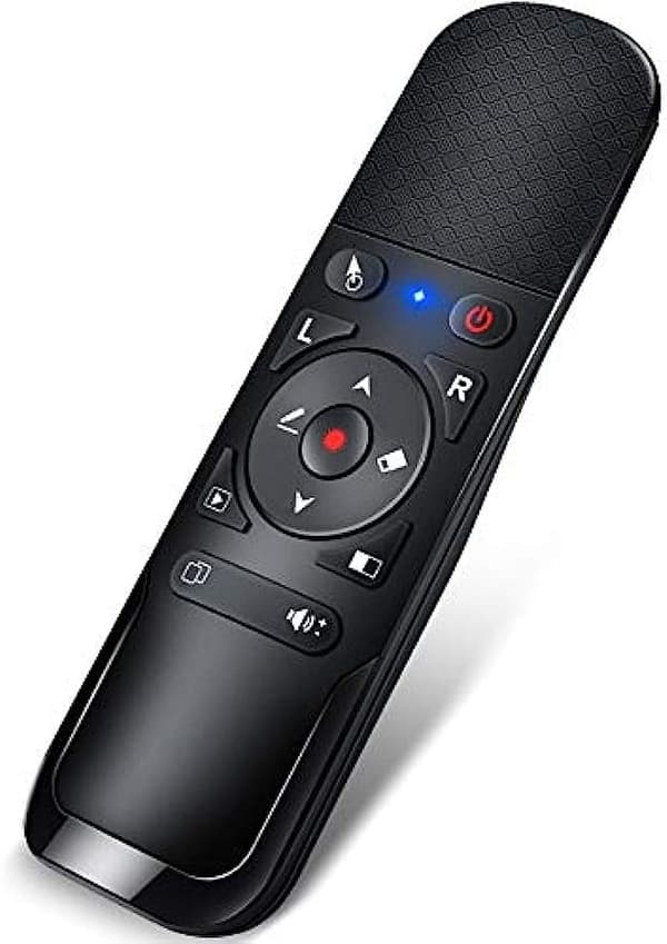 Præsentationsklikker Luftmusefunktion Trådløs præsentationsklikker USB Powerpoint Klikker RF 2,4 GHz
