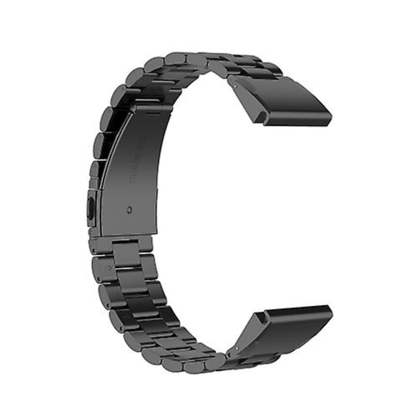 For Garmin Fenix ​​5s klokkerem i rustfritt stål Black