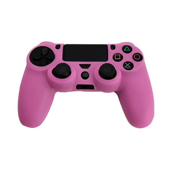 Silikonfodral för PS4-handkontroll (rosa)