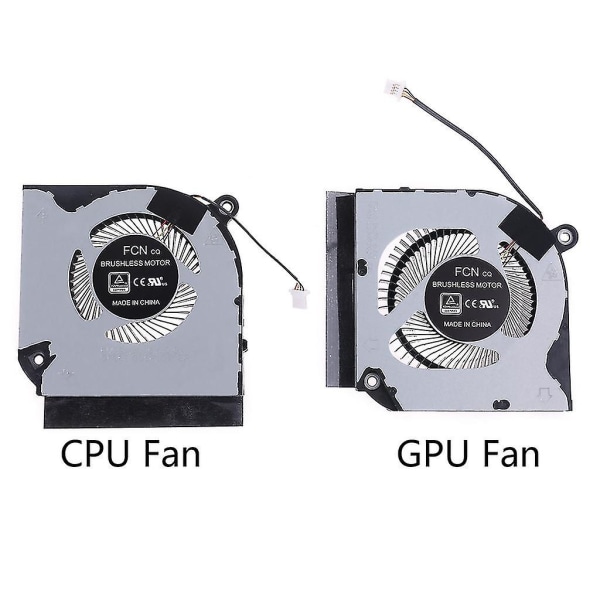 Cpu Gpu Cooler Kjølevifter for Acer Predator Helios 300 Ph315-52 Ph317-53 Dataspillvifte Bærbar Dc28000qef0 Dc 5v 4 Pins CPU and GPU