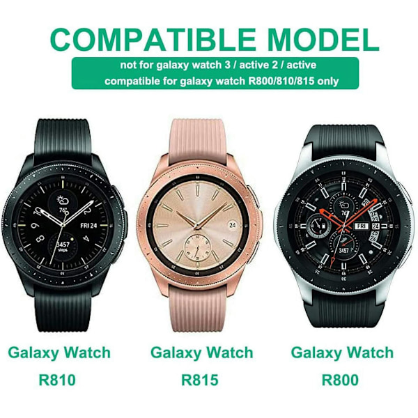 Lader for Samsung Galaxy Watch 1 42mm/46mm, erstatningsladedokk kompatibel med Galaxy Watch Sm-R800/R810/R815