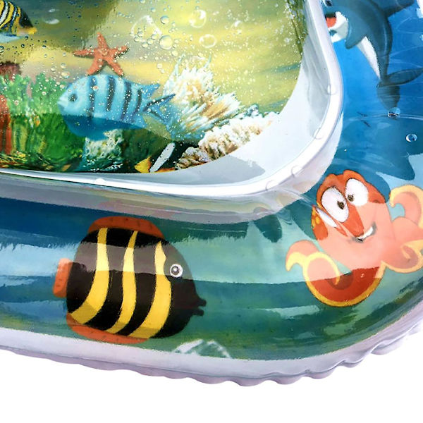 Vannlekematte Babyspill, Oppblåsbar Vannlekematte Baby Tidlig Barndomsutviklingsspill Trygt Og Giftfritt