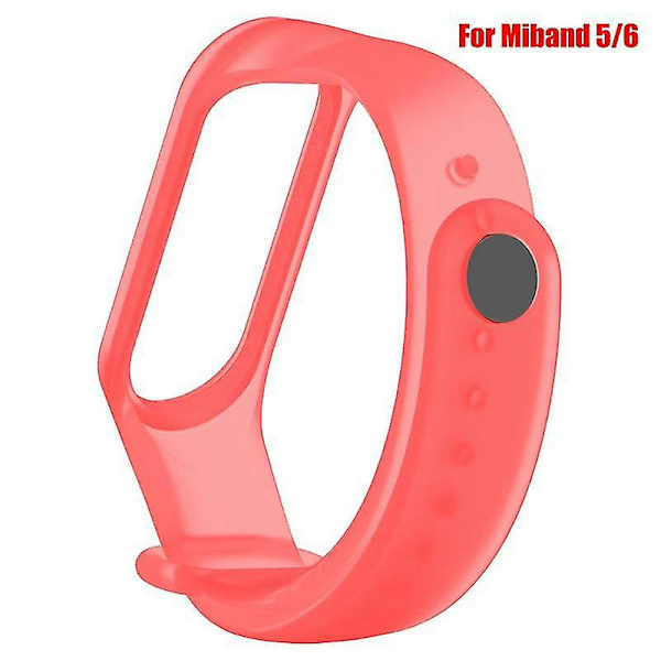 Silikonrem for Xiaomi Mi 3 4 5 6 Armbånd Xiaomi Sport Smartwatch Myk Håndledd e 4 mi 5 6