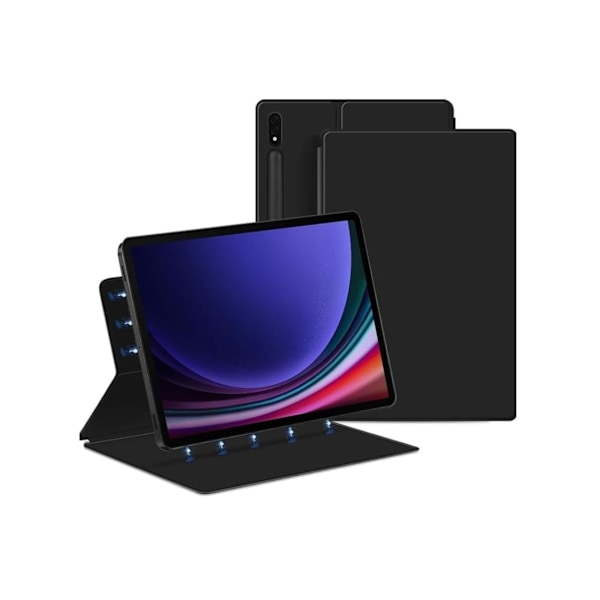 Magneettinen kirjakansi S-Pen-pidikkeellä Samsung Galaxy Tab S9 11.0 Musta