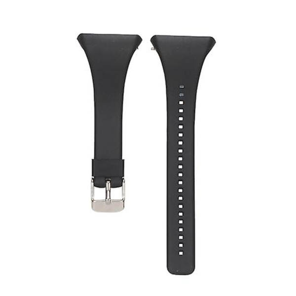 Til Polar Ft4 & Ft7 silikone urrem Black