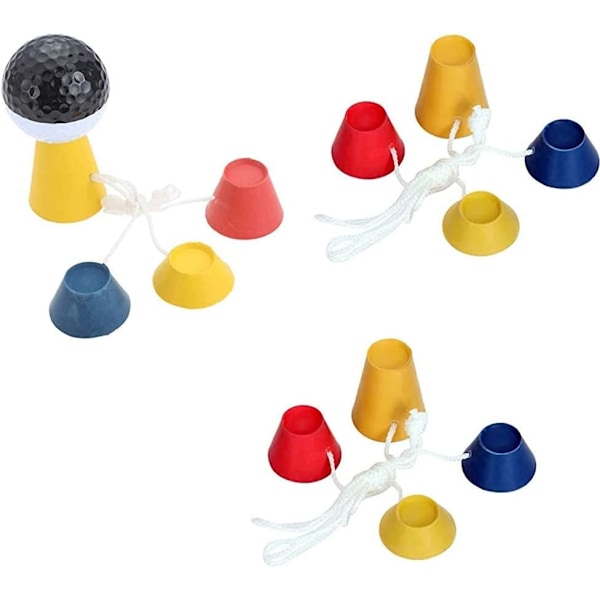 Golf Gummi-Tees - Holdbare Vinter Golf-Tees