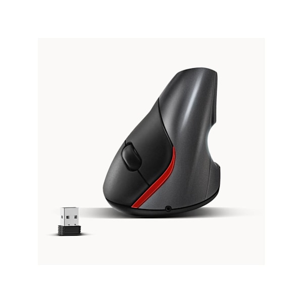 Trådlös Ergonomisk Vertikal Mus Grå