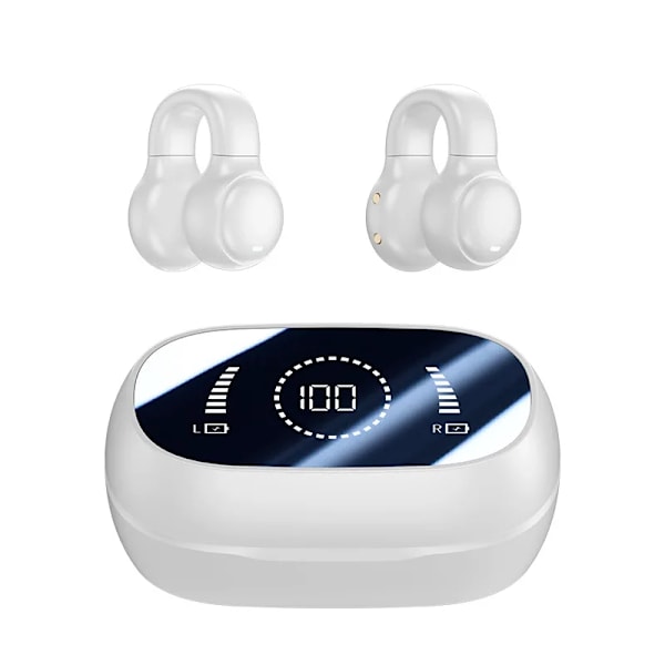 Ekte trådløse Bluetooth-hodetelefoner m47 digital skjerm bluetooth